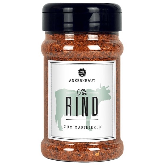 Ankerkraut Für Rind zum Würzen und Marinieren von Rindfleisch 230g 