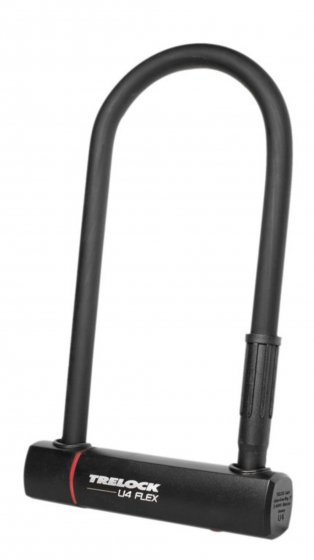 Bügelschloss U4 Flex, 10,2x23cm, Ø14mm
