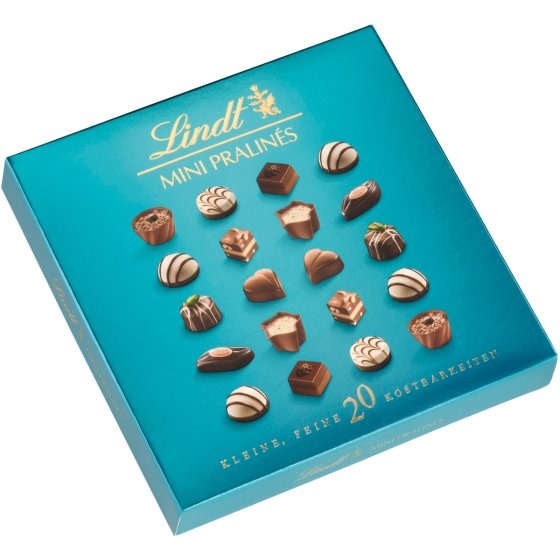 Lindt Mini Pralinen süße Köstlichkeiten aus Schokolade im Mini 100g 