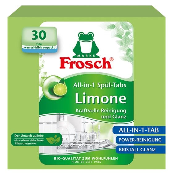Frosch Limonen Geschirrspül-Tabs 30St 30 Stück 