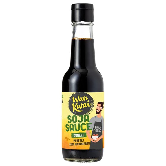 Wan Kwai Sojasauce Dunkel mit intensiv würzigen Geschmack 250ml 