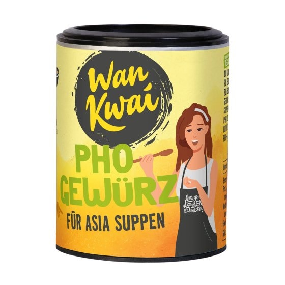 Wan Kwai Pho Suppen Gewürz würzig für alle Asia Suppengerichte 40g 