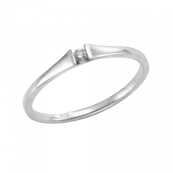 Ring Gold 585 mit Brillant 0,04ct. 