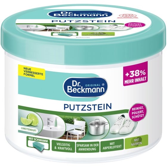 Dr. Beckmann Putzstein Oberflächenreiniger reinigt und poliert 550g 