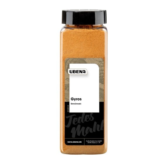 Ubena Gyros Gewürzsalz mit typischen Aromen des Mittelmeers 700g 