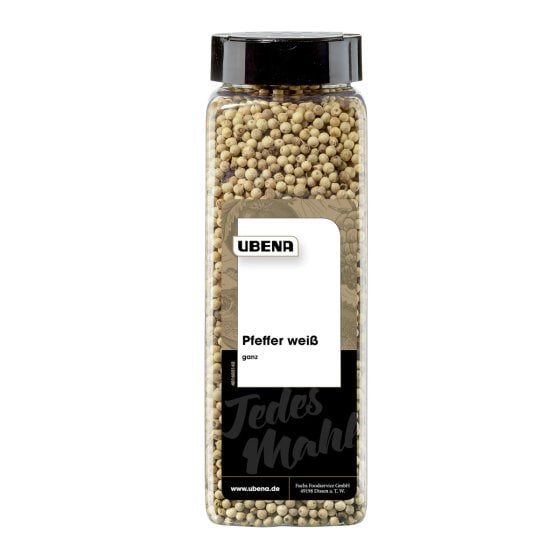 Ubena Pfeffer ganz weiß feines markantes Aroma Packung 600 g 