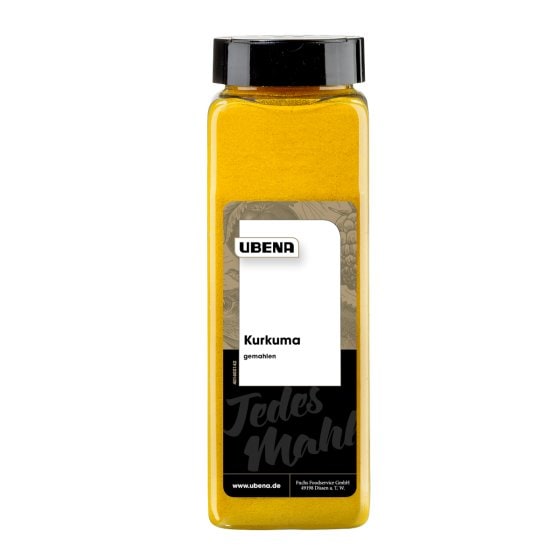 Ubena Kurkuma gemahlen warmen und leicht bitteren Geschmack 600g 