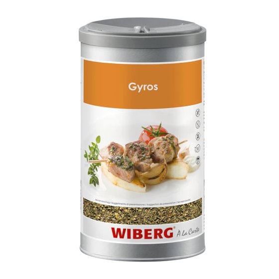 Wiberg Gyros Gewürzsalz angenehme kräftige Aromen Packung 600g 