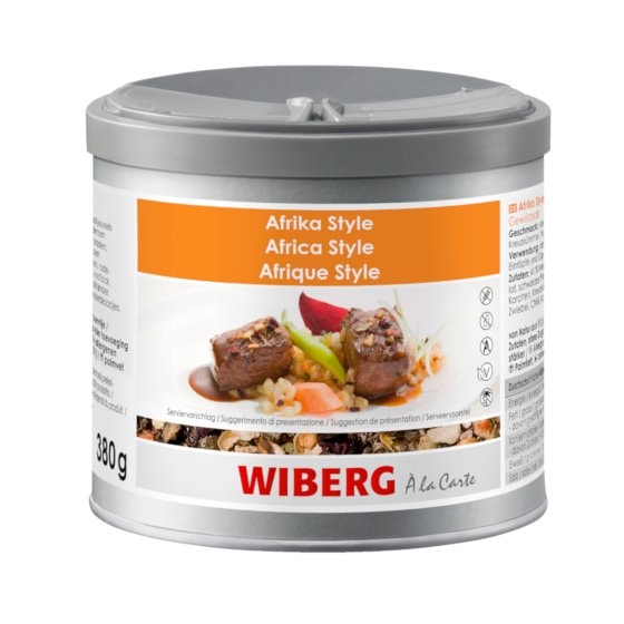 Wiberg Afrika Style Gewürzsalz aromatische Mischung Packung 380g 