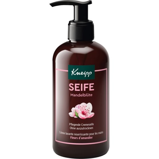 Kneipp Flüssigseife Cremeseife Mandelblüte für trockne Hände 250ml 