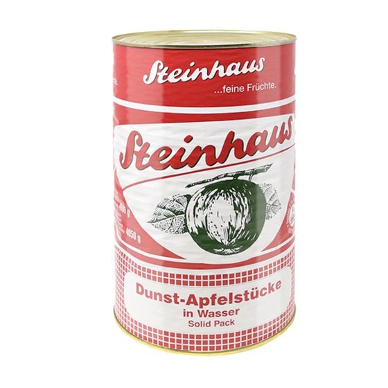 Steinhaus Dunst Apfelstücke feine Früchte in Wasser eingelegt 4650ml 