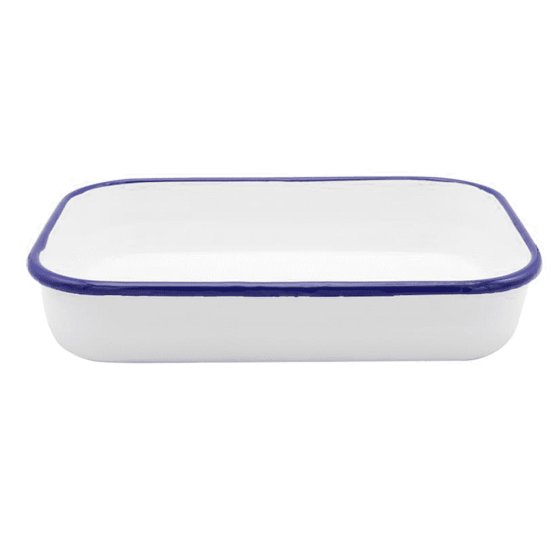 Krüger Auflauf Brat Back und Lasagneform Husum Emailliert 36cm 