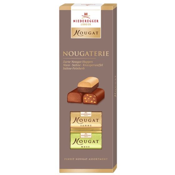 Niederegger Nougaterie Pralinen mit Vollmilch Schokolade 100g 