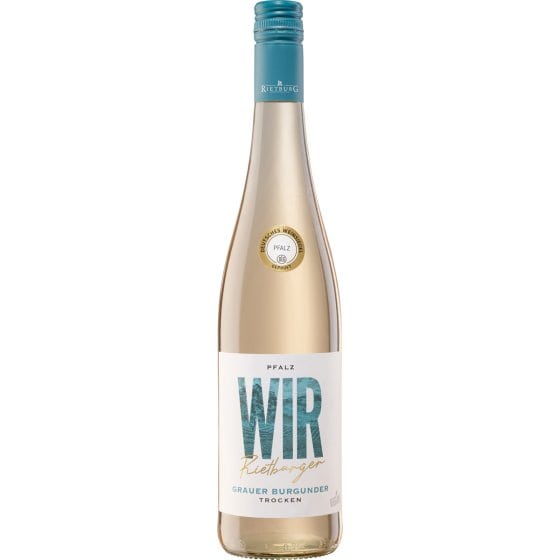 Rietburger Grauer Burgunder halbtrocken fruchtiger Geschmack 750ml 