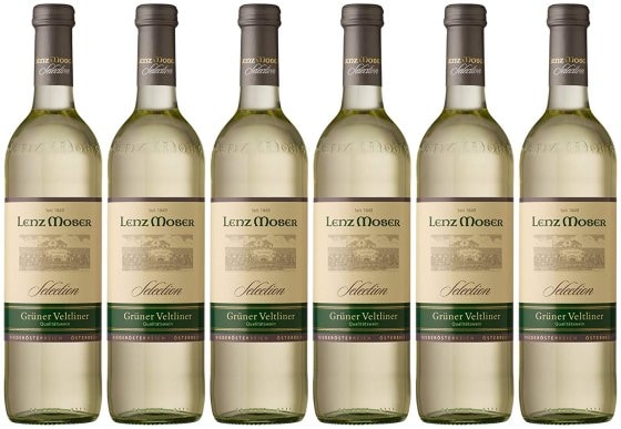 Lenz Moser Grüner Veltliner Selection spritzig trocken 750ml 6er Pack 