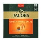 Jacobs Kaffee Kapseln Guten Morgen XL Intense 20Stück Packung 114g 