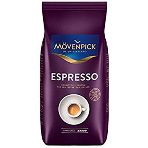 Mövenpick Espresso ganze Bohnen Arabica Robusta 1000g 4er Pack 