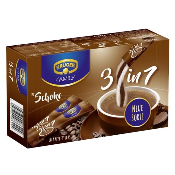Krüger Family 3 in 1 Typ Schokolade 180g 