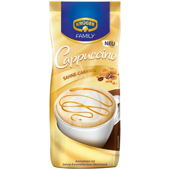 Krüger Family Sahne Caramel Cappuccino 500g 