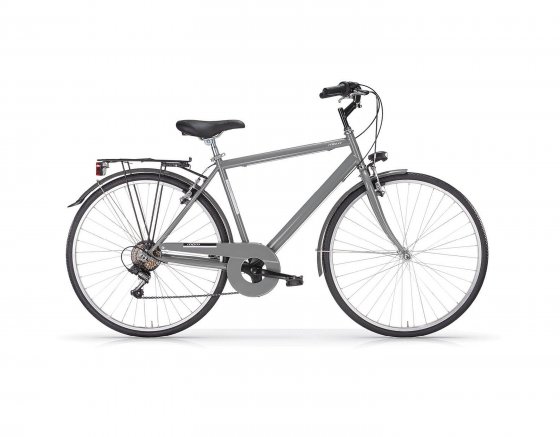 Trekkingbike 28 Zoll  TOURING man, grau 