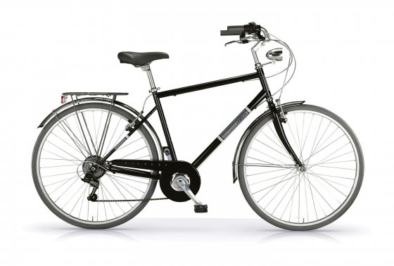 Citybike 28 Zoll " Silvery" Man, schwarz 