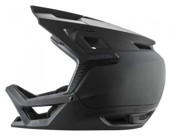 MTB-Fahrradhelm Roca, schwarz matt 