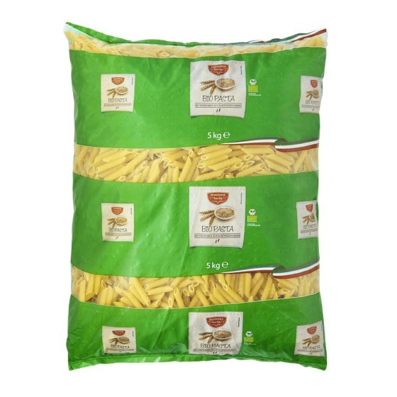 Mamma Lucia Bio Penne Rigate Hartweizengrießnudeln Beutel 5000g 