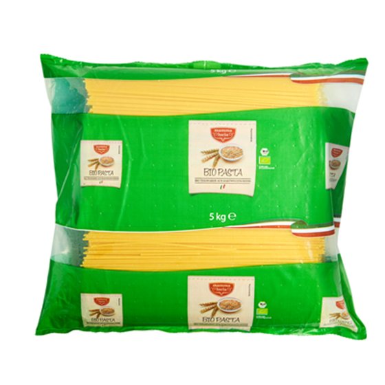 Mamma Lucia Bio Spaghetti Hartweizengrießnudeln Beutel 5000g 