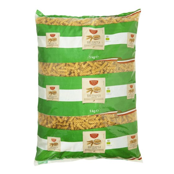 Mamma Lucia Bio Spiralen Vollkorn Hartweizengrießnudeln 5000g 