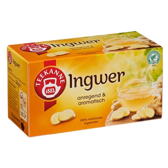 Teekanne Ingwer 