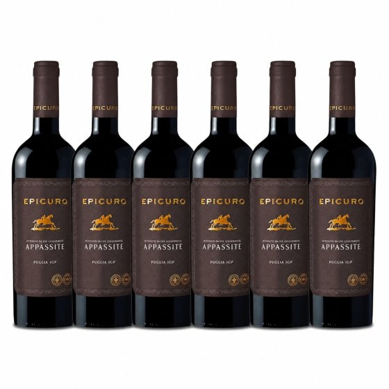 Epicuro Appassite Rosso Passito reife Beerenaromen 4500ml 6er Pack 