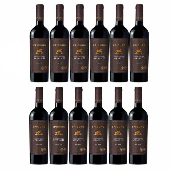 Epicuro Appassite Rosso Passito reife Beerenaromen 9000ml 12er Pack 