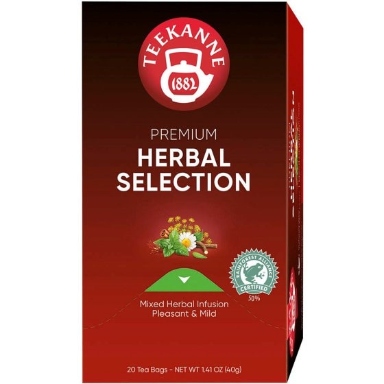 Teekanne Premium Kräuter Kräutertee aus 8 erlesenen Kräutern 40g 