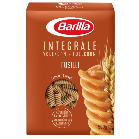 Barilla Vollkornnudeln Integrale Fusilli original aus Italien 500g 