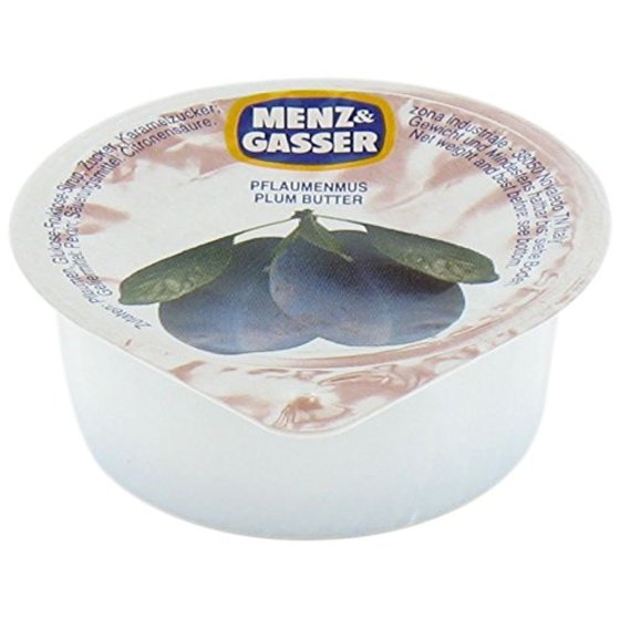 Menz und Gasser Konfitüre Extra portioniert Pflaumenmus 2500g 