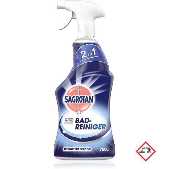 Sagrotan Bad Reiniger Atlantikfrisch Ultrastark 750ml 3er Pack 