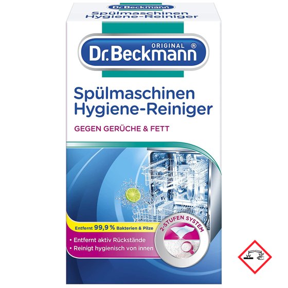Dr. Beckmann Spülmaschinen Hygiene Reiniger inkl Spezialtuch 75g 