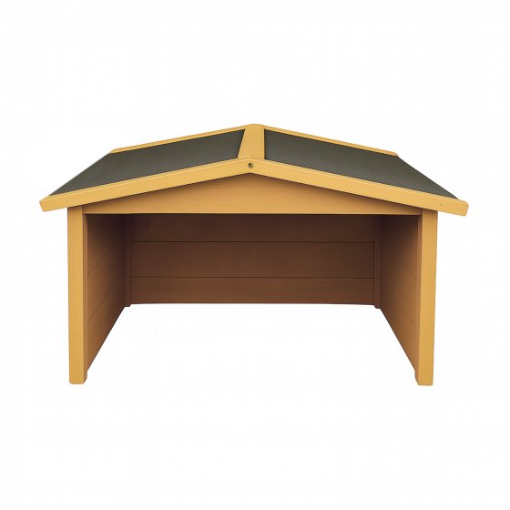 Rasenmähergarage Wilbur Natur 