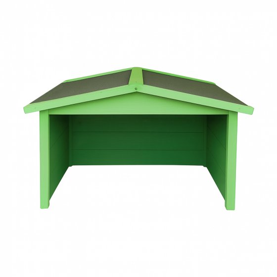 Rasenmähergarage Wilbur Grün 