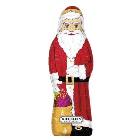 Riegelein Weihnachtsmann aus feiner Vollmilchschokolade 150g 