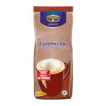 Krüger Cappuccino Pulver mit Kakaonote Packung automatengeeignet 1000g 