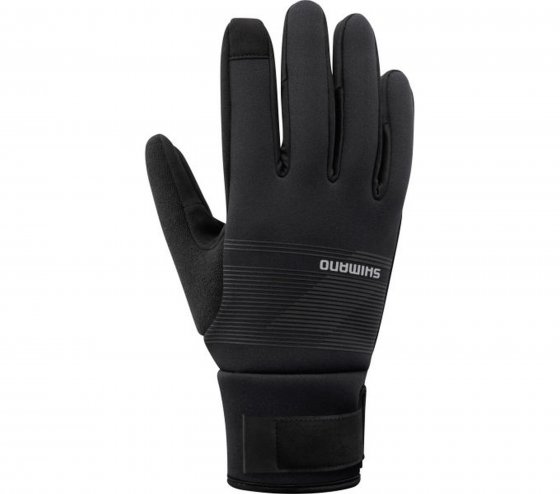 Fahrrad-Handschuhe WINDBREAK Thermal, Black 