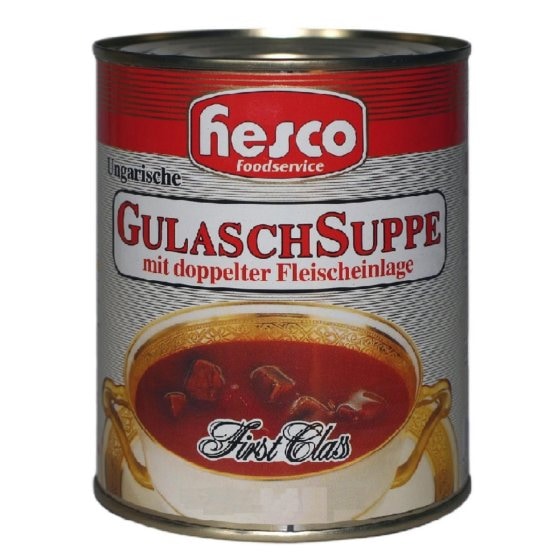 Hesco Ungarische Gulaschsuppe First Class stark konzentriert 850ml 