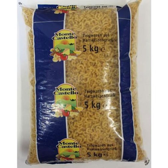 Monte Castello Gabelspaghetti Teigwaren aus Hartweizengriess 5000g 