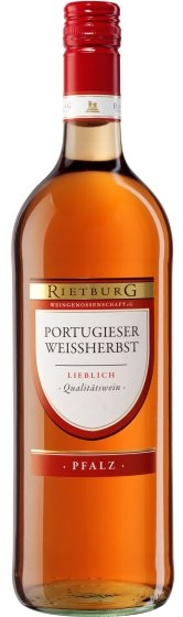 Rietburg Portugiesischer Weißherbst lieblich dezenter Duft 1000ml 