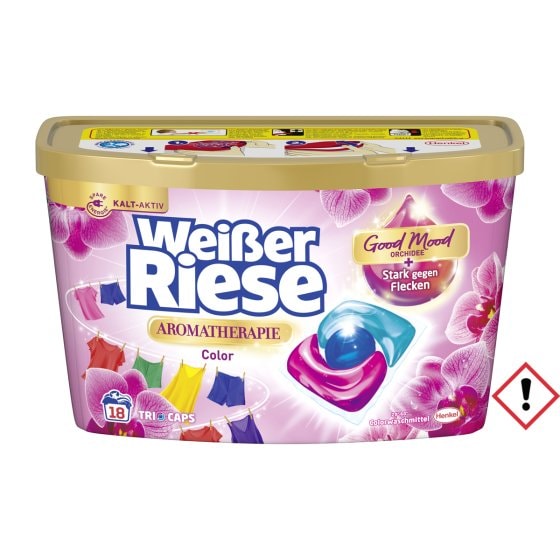 Weißer Riese Aromatherapie Color Trio Caps 18WL 216g 