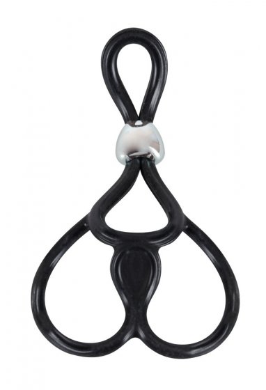 Penis- und Hodenring Triple Ball- und Cockring 