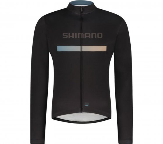 VERTEX Long Sleeves Jersey Printed, Black 