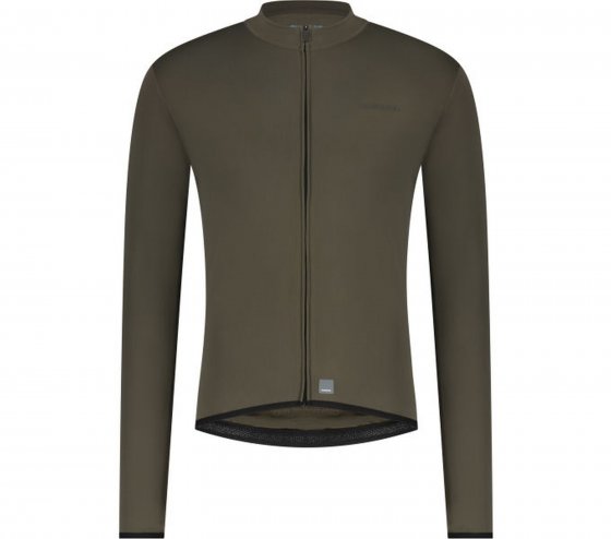 VERTEX Thermal Long Sleeve Jersey, Moss Green 