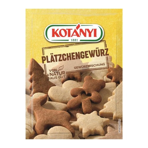Kotanyi Plätzchengewürz Gewürzmischung weihnachtlich lecker 20g 